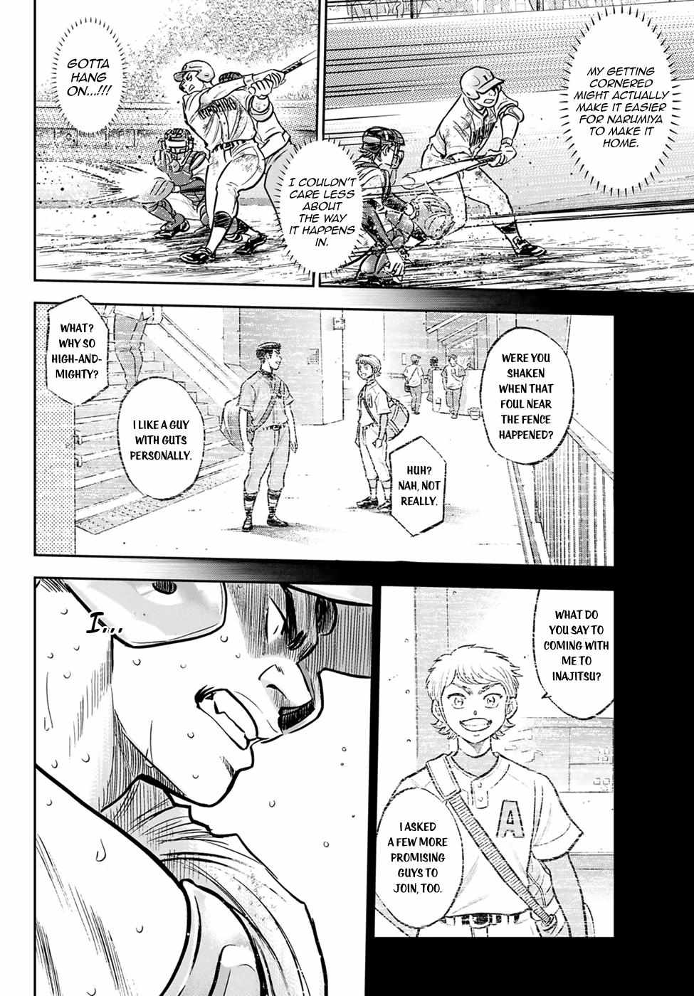 Read Diamond no Ace Act 2 chapter 303 image 9 on Lezhin