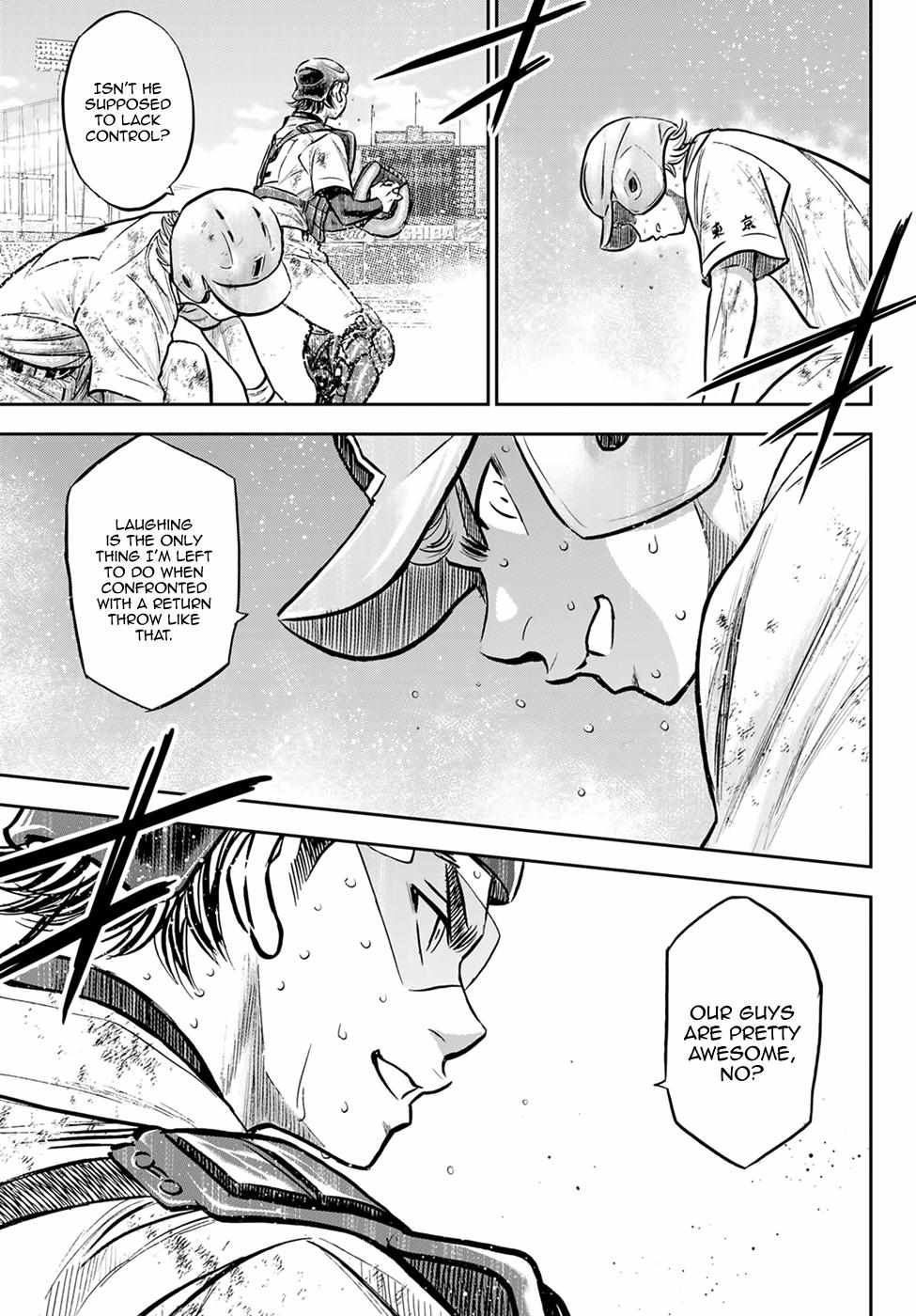 Read Diamond no Ace Act 2 chapter 304 image 3 on Lezhin