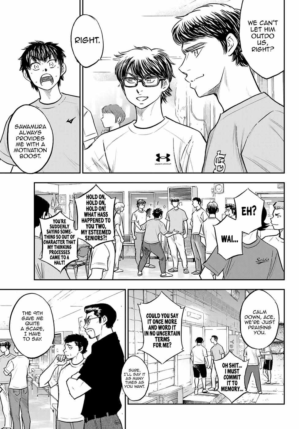 Read Diamond no Ace Act 2 chapter 307 image 6 on Lezhin