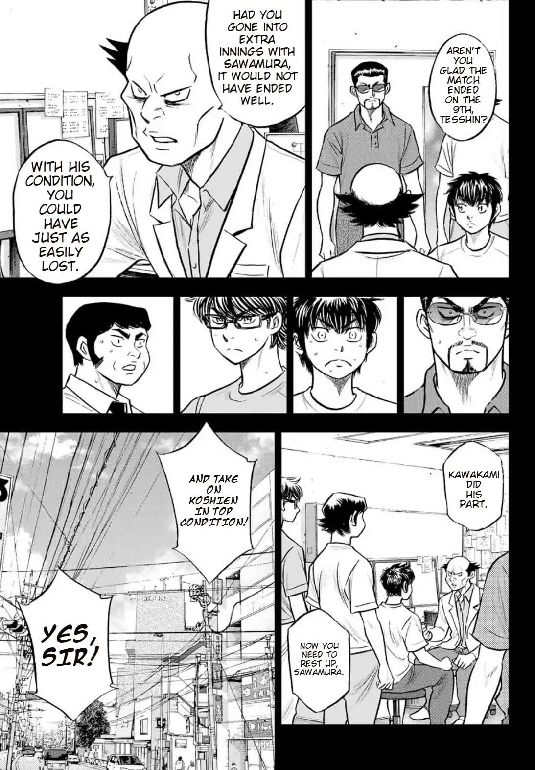 Read Diamond no Ace Act 2 chapter 308 image 18 on Lezhin
