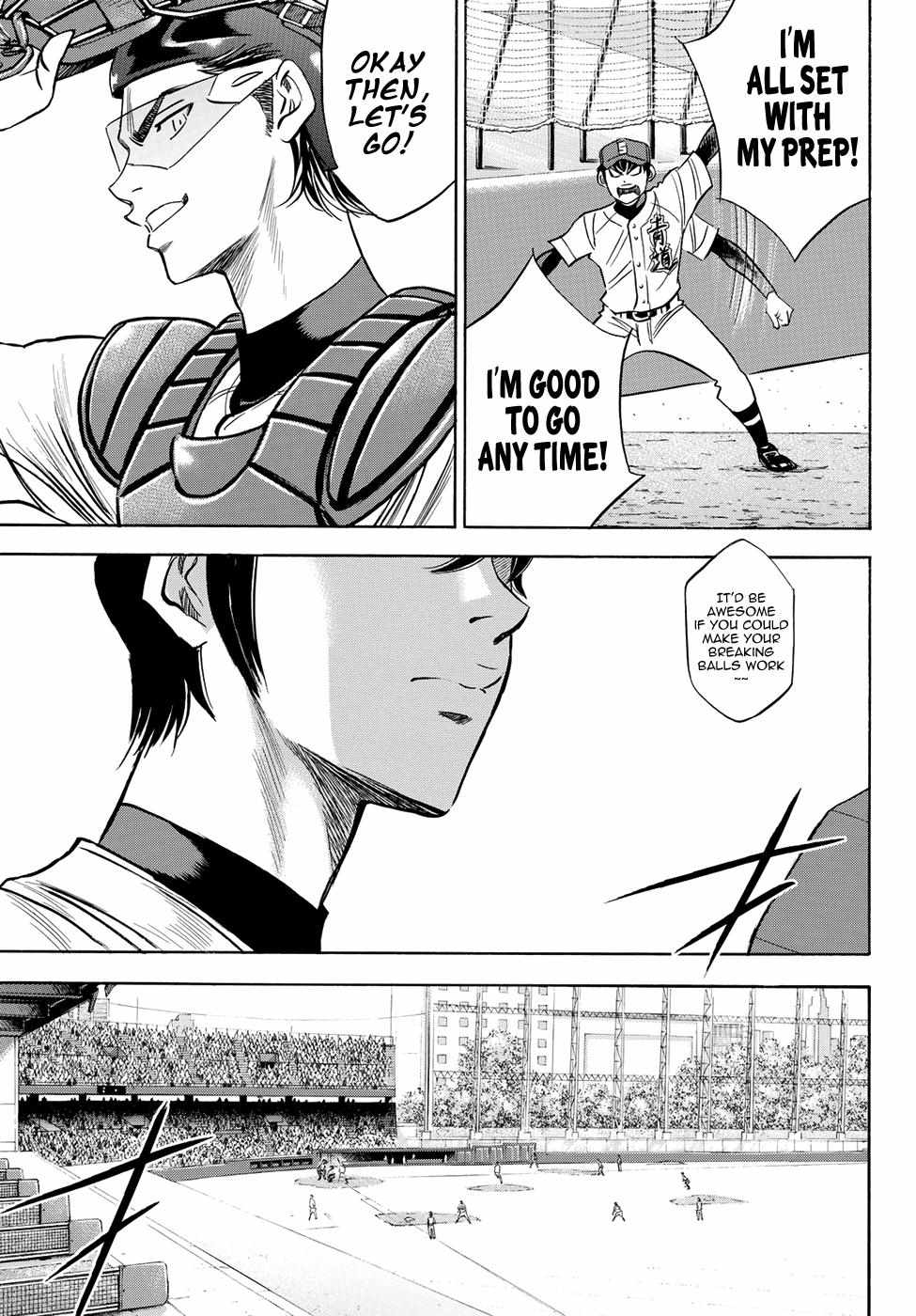 Read Diamond no Ace Act 2 chapter 40 image 8 on Lezhin