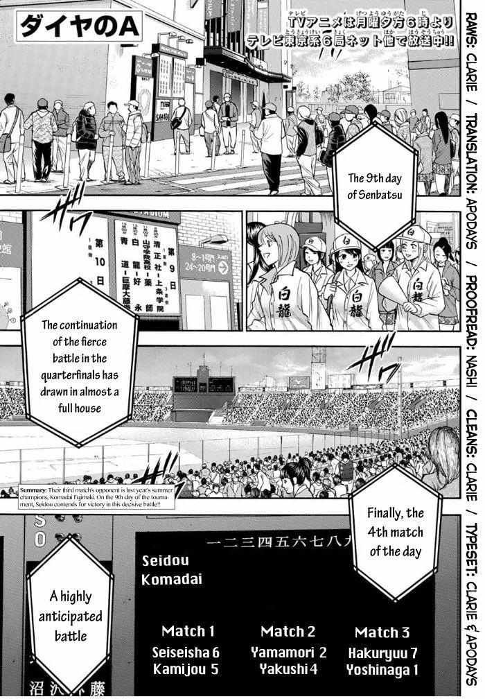 Read Diamond no Ace Act 2 chapter 5 image 0 on Lezhin