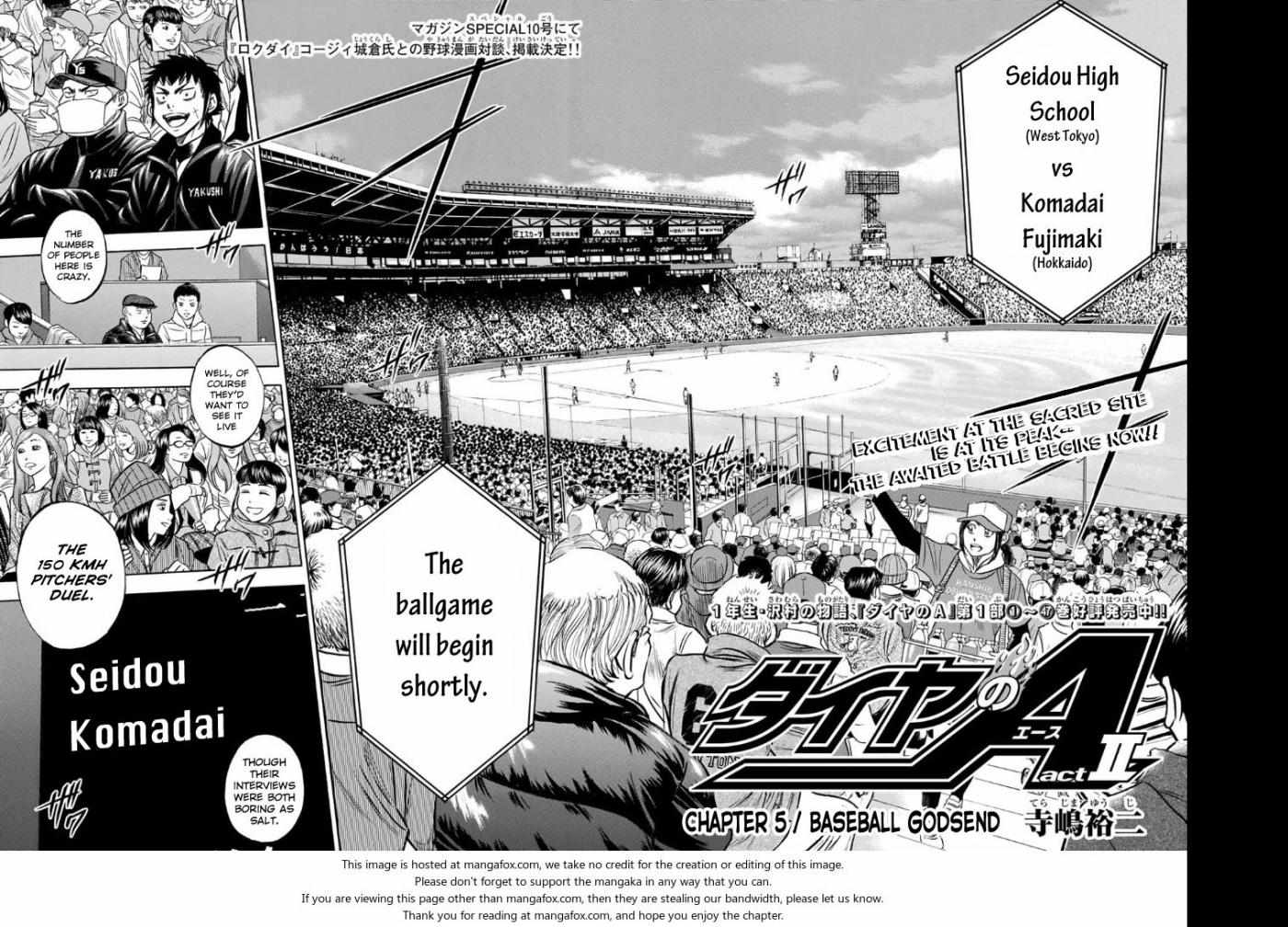 Read Diamond no Ace Act 2 chapter 5 image 1 on Lezhin