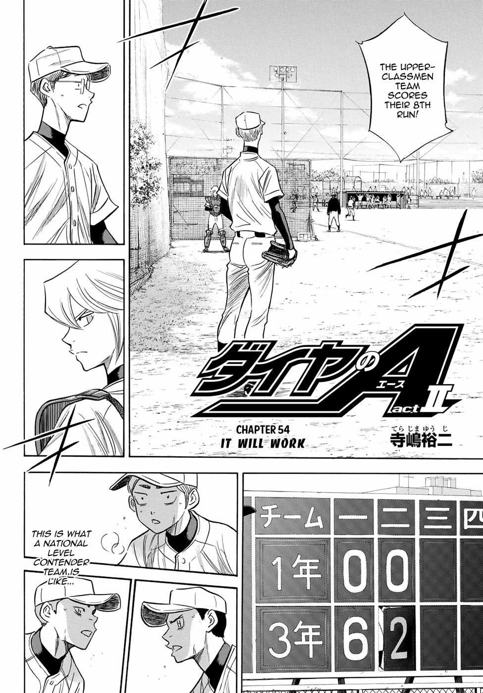 Read Diamond no Ace Act 2 chapter 54 image 1 on Lezhin