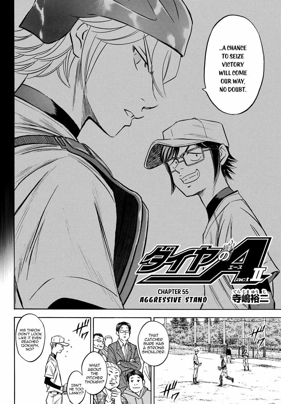 Read Diamond no Ace Act 2 chapter 55 image 3 on Lezhin