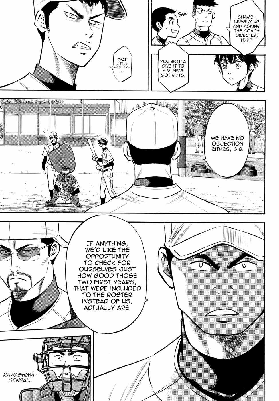 Read Diamond no Ace Act 2 chapter 58 image 8 on Lezhin