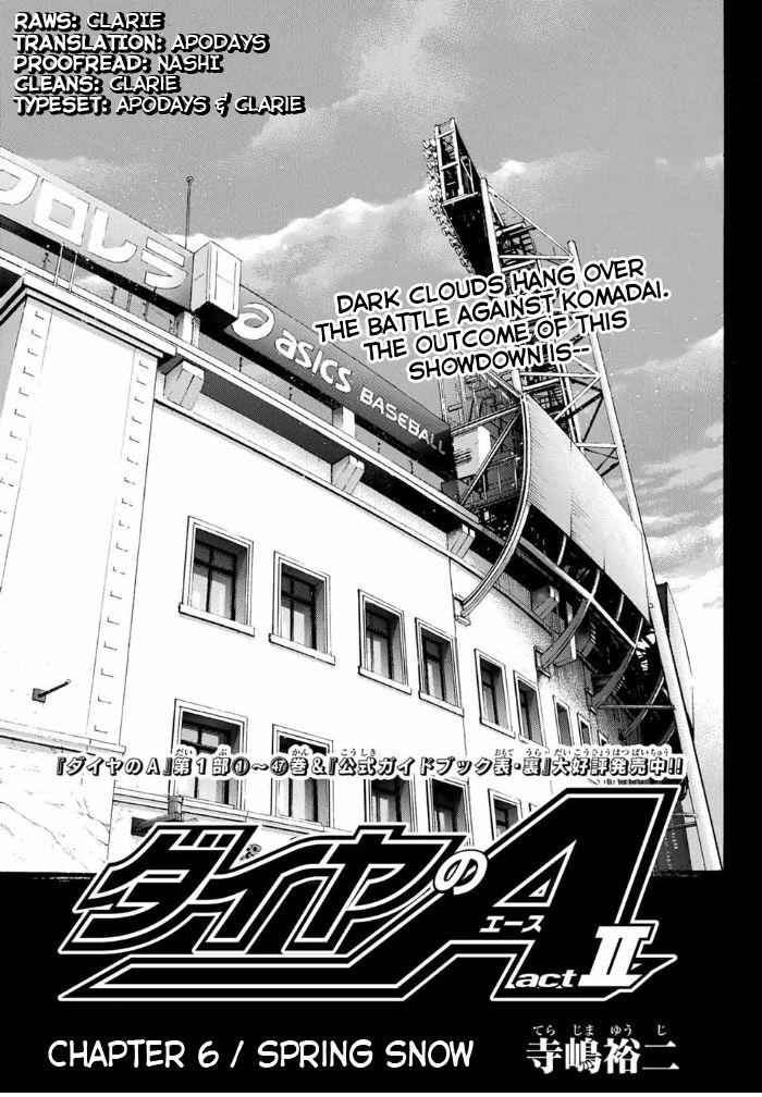 Read Diamond no Ace Act 2 chapter 6 image 0 on Lezhin