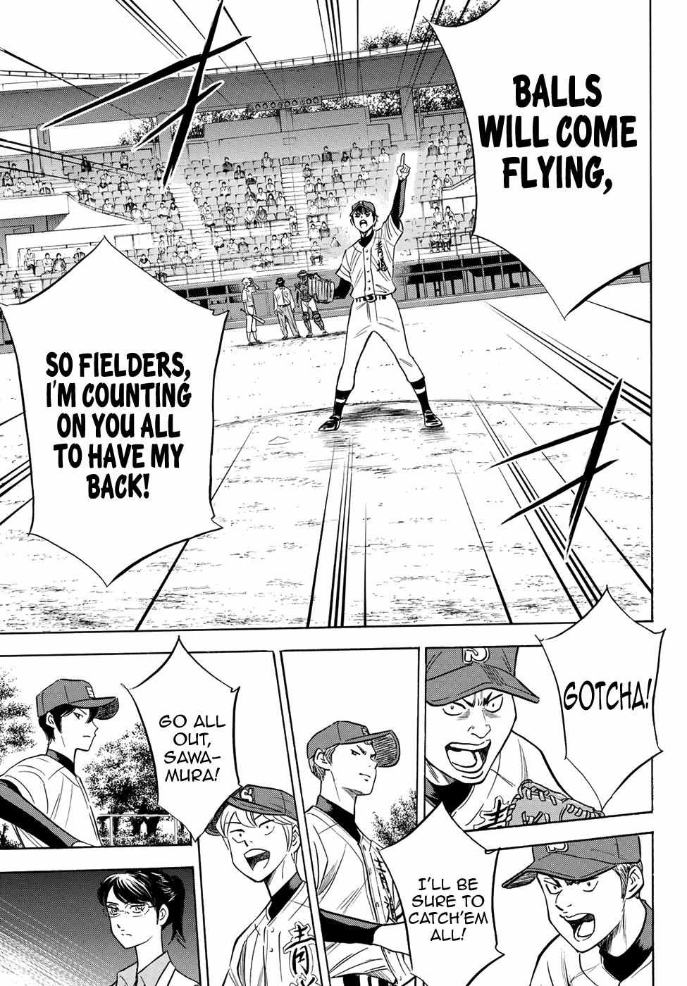 Read Diamond no Ace Act 2 chapter 66 image 13 on Lezhin