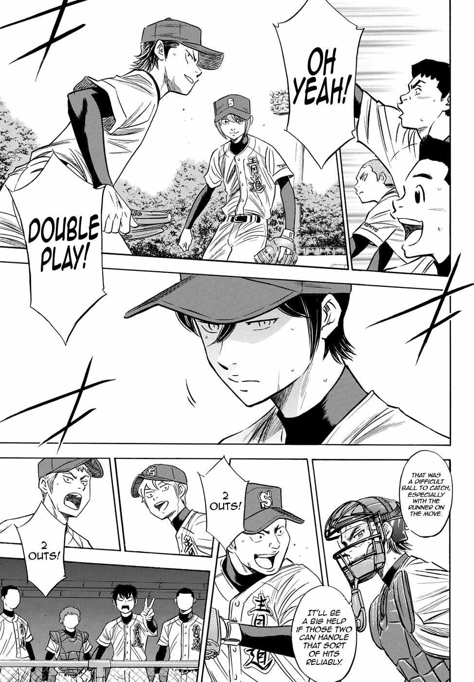 Read Diamond no Ace Act 2 chapter 76 image 12 on Lezhin