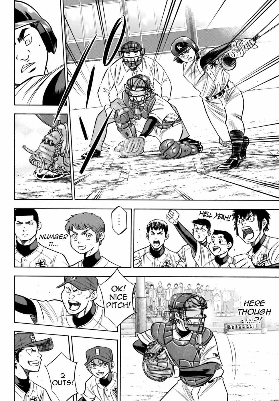 Read Diamond no Ace Act 2 chapter 89 image 13 on Lezhin
