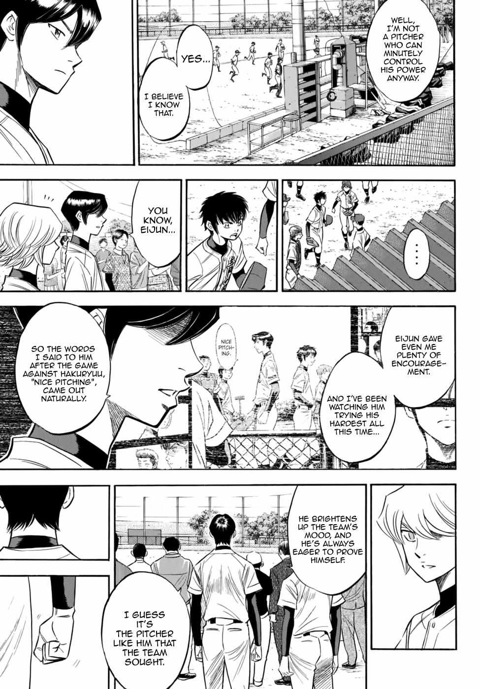 Read Diamond no Ace Act 2 chapter 93 image 13 on Lezhin