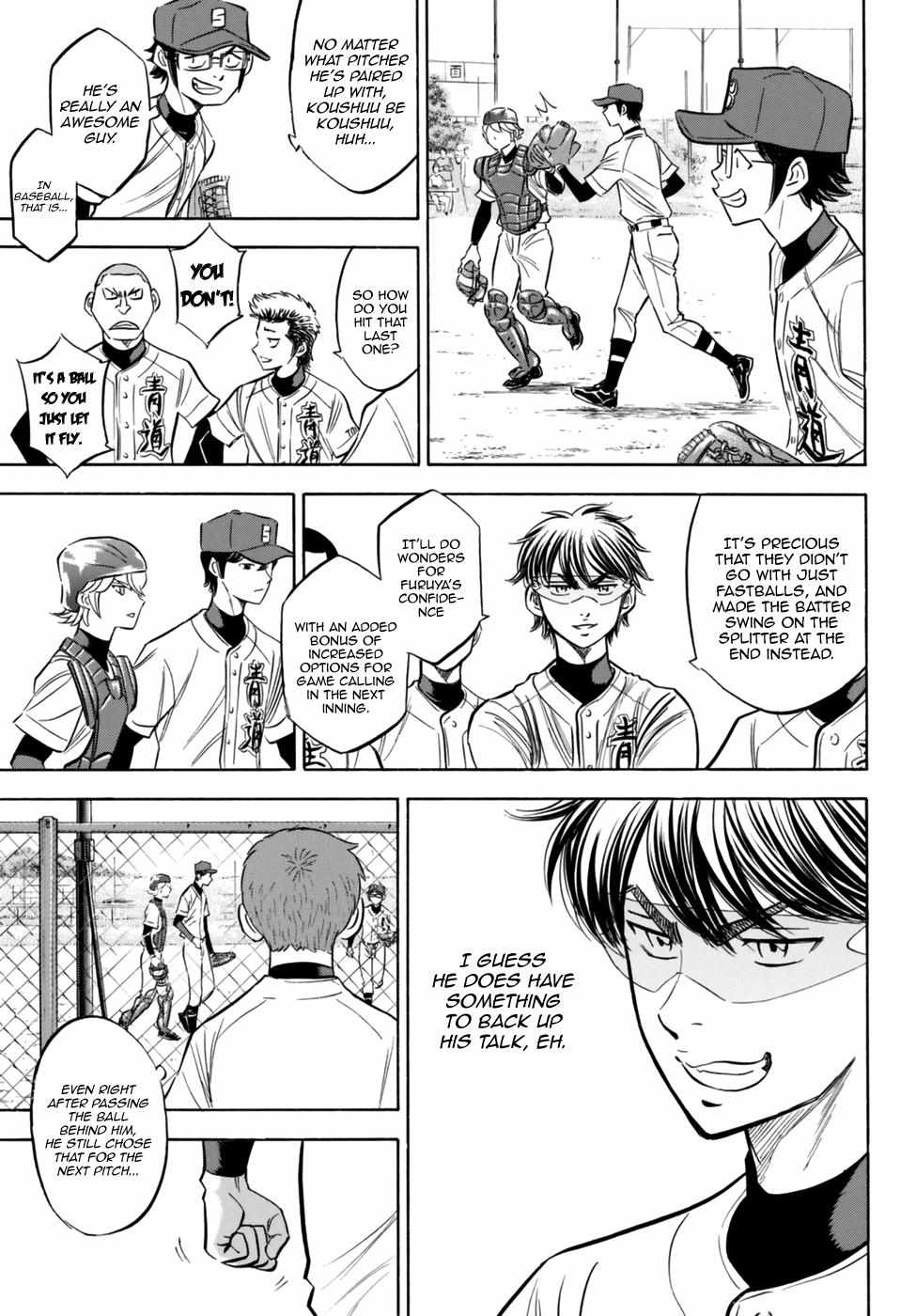Read Diamond no Ace Act 2 chapter 95 image 10 on Lezhin