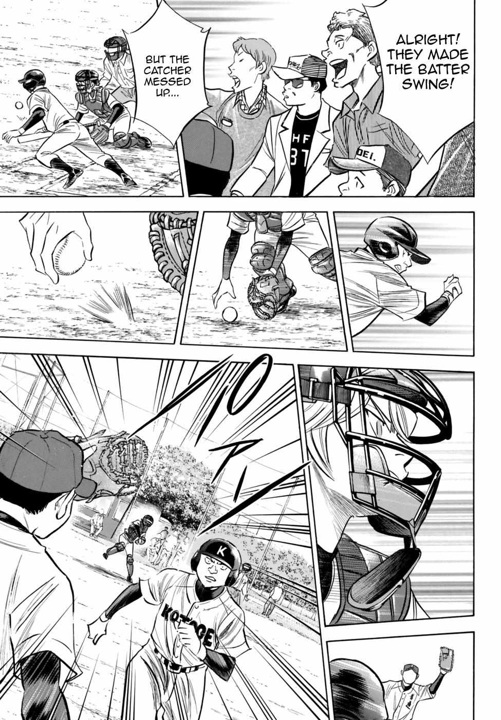 Read Diamond no Ace Act 2 chapter 95 image 8 on Lezhin
