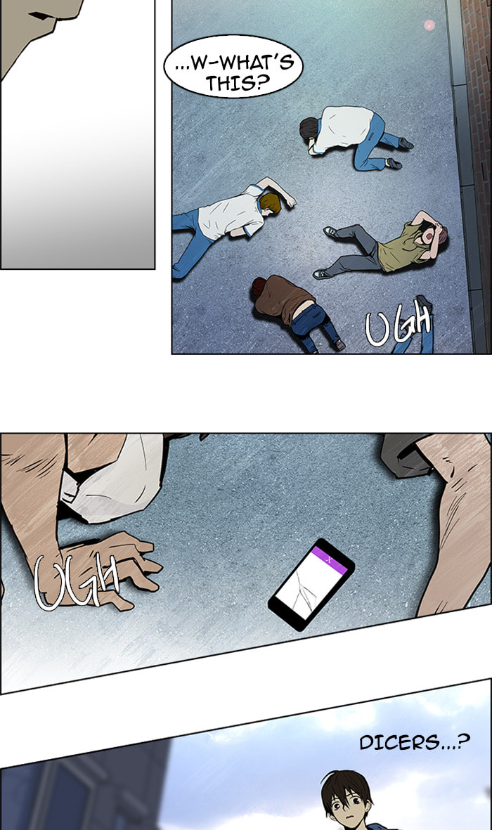 Read DICE chapter 27 image 16 on Lezhin