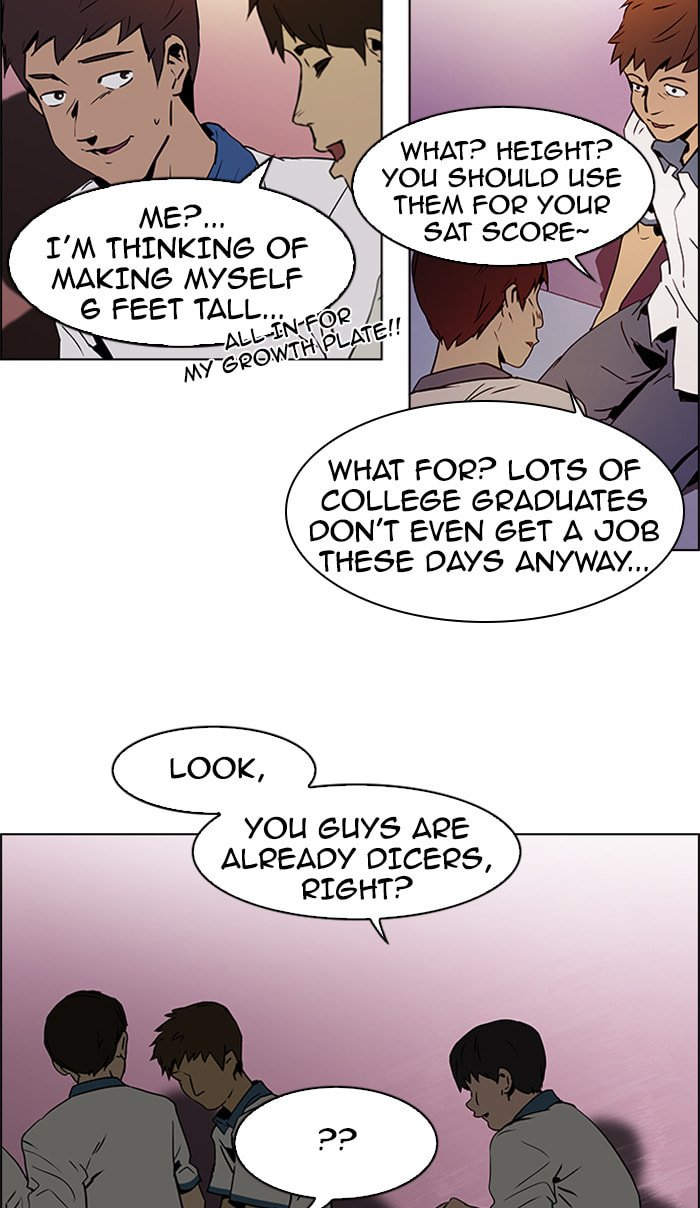 Read DICE chapter 31 image 17 on Lezhin