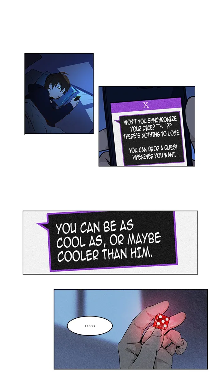 Read DICE chapter 8 image 0 on Lezhin