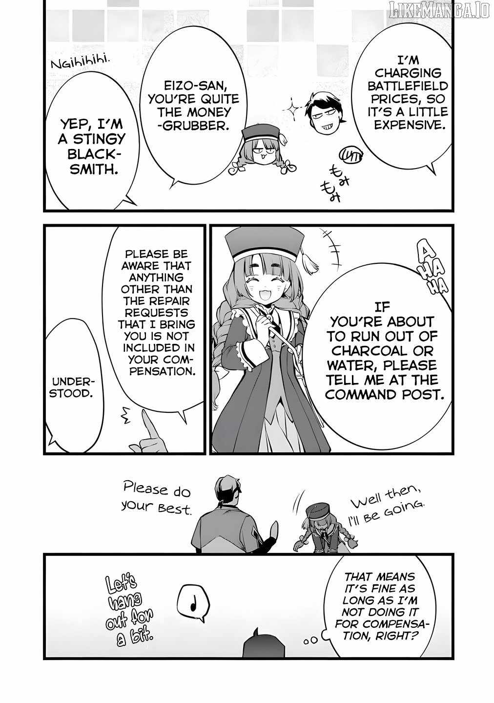 Different World Slow Life Begun at the Smith Chapter 28 page 9 - 