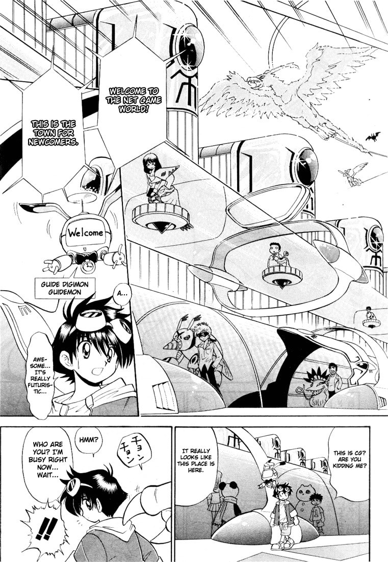 Read Digimon Next chapter 1 image 12 on Lezhin