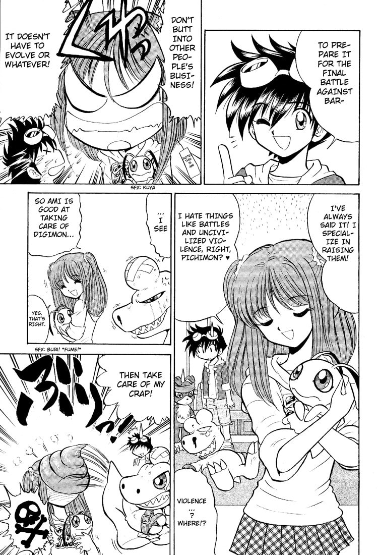Read Digimon Next chapter 11 image 12 on Lezhin