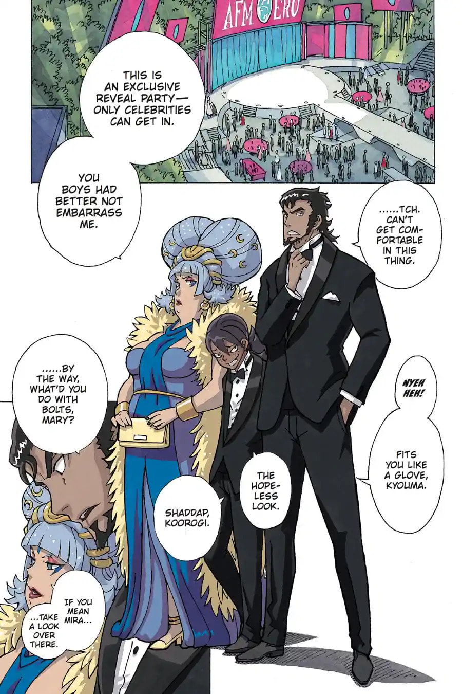 Read Dimension W chapter 76.1 image 0 on Lezhin