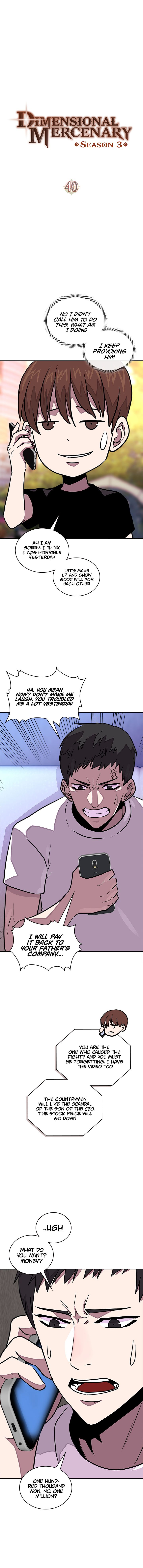 Read Dimensional Mercenary ( Other World Warrior ) chapter 104 image 2 on Lezhin