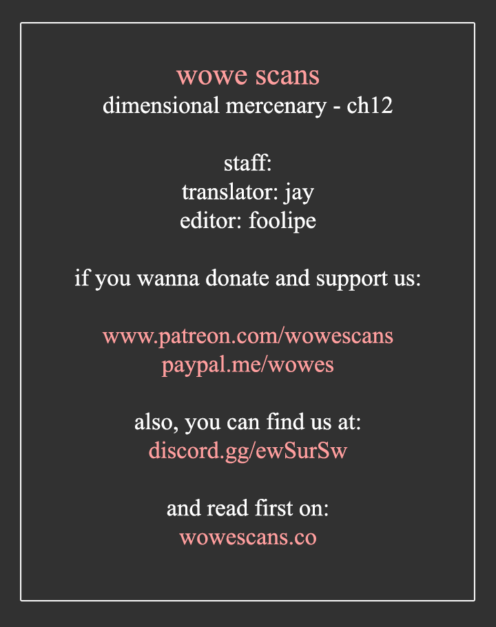Read Dimensional Mercenary ( Other World Warrior ) chapter 12 image 0 on Lezhin