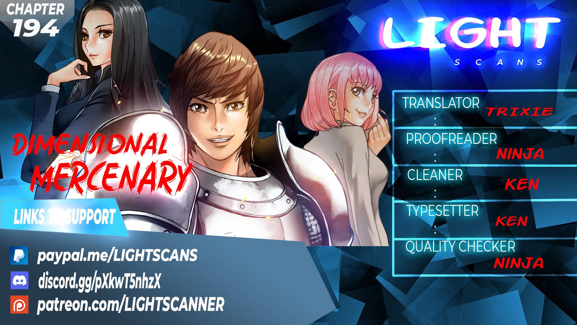 Read Dimensional Mercenary ( Other World Warrior ) chapter 194 image 0 on Lezhin