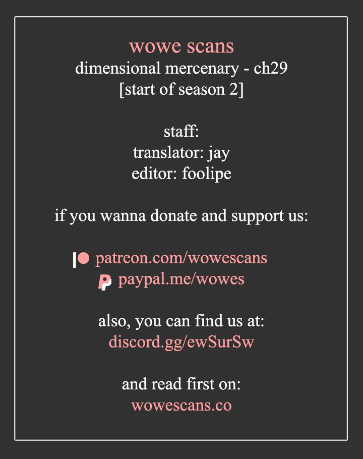Read Dimensional Mercenary ( Other World Warrior ) chapter 29 image 0 on Lezhin