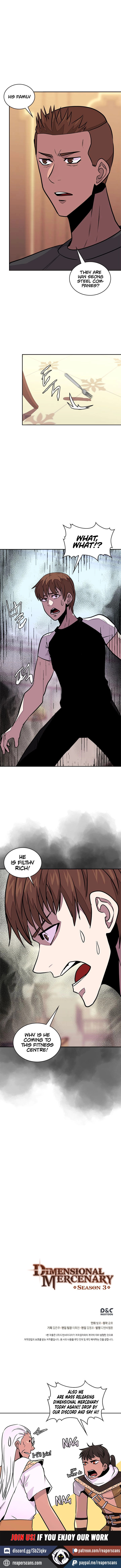 Read Dimensional Mercenary chapter 100 image 12 on Lezhin