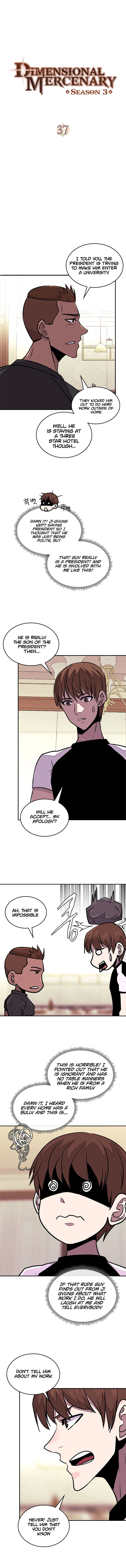 Read Dimensional Mercenary chapter 101 image 2 on Lezhin
