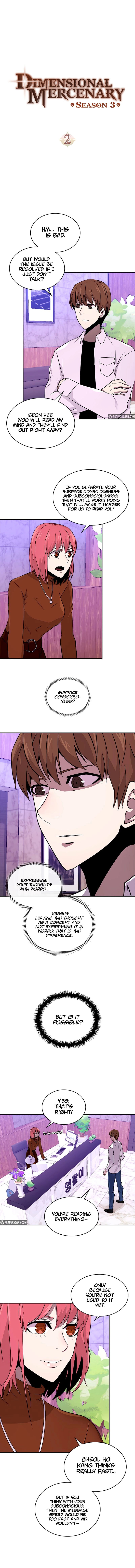 Read Dimensional Mercenary chapter 66 image 2 on Lezhin