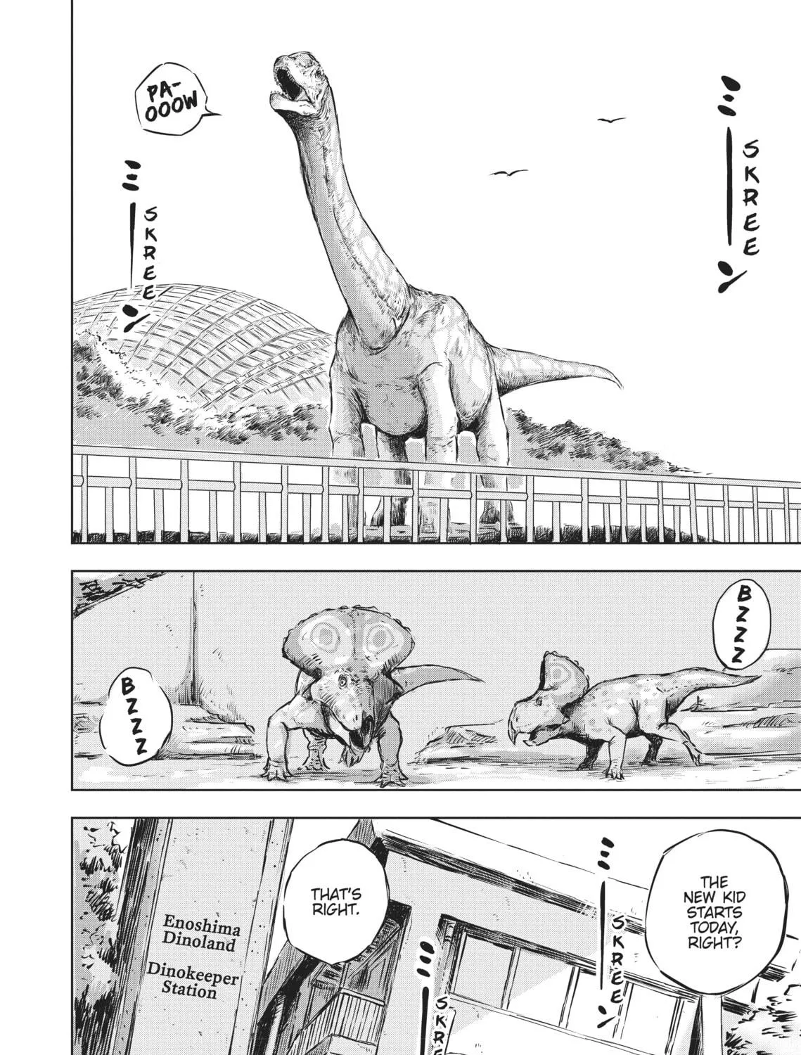 Read Dinosaur Sanctuary chapter 1 image 16 on Lezhin