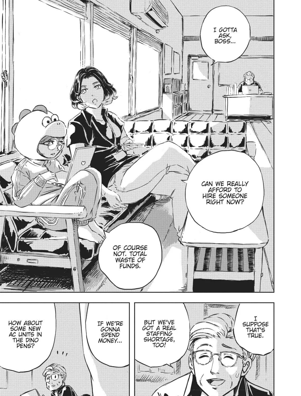 Read Dinosaur Sanctuary chapter 1 image 18 on Lezhin