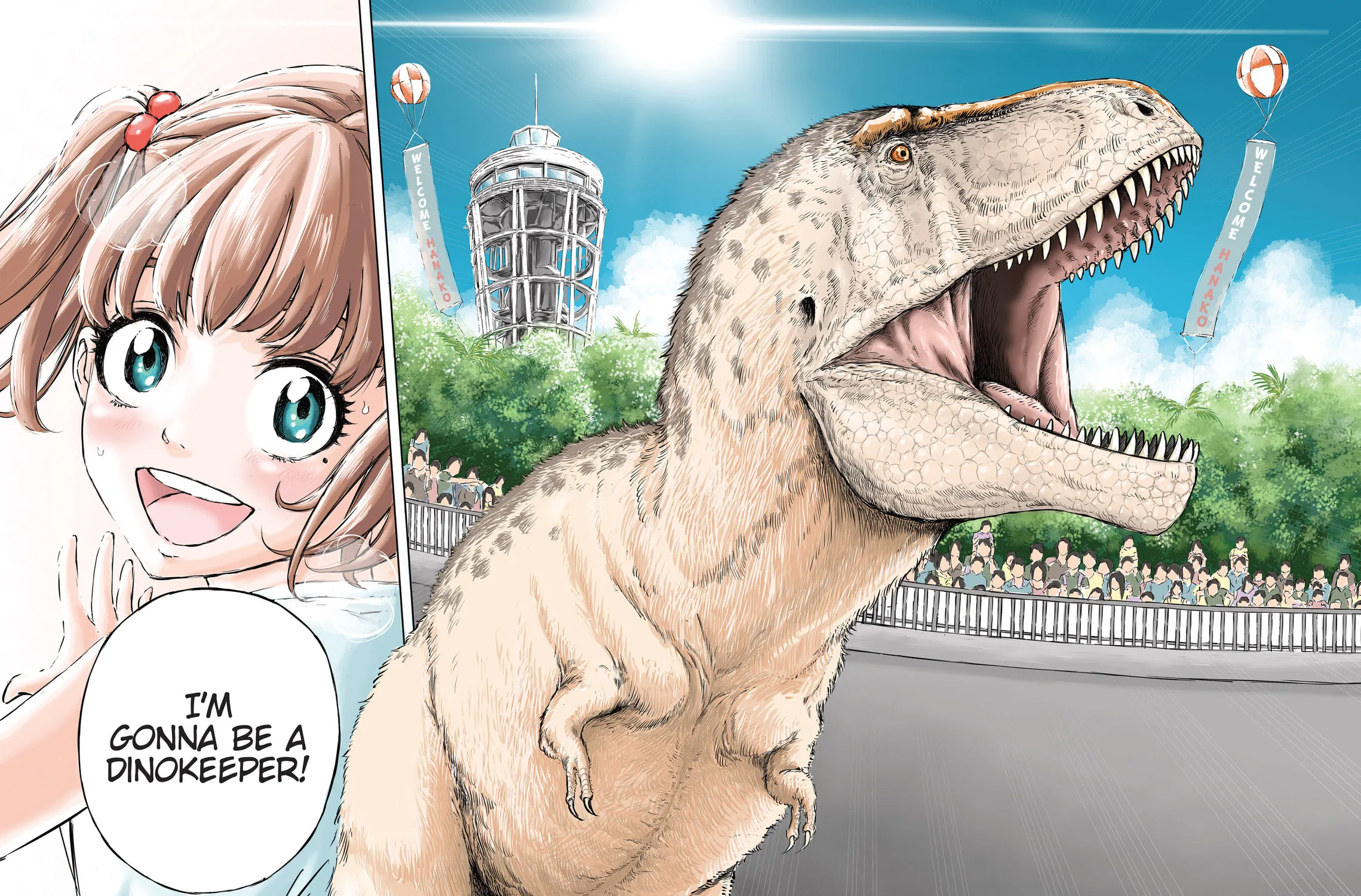 Read Dinosaur Sanctuary chapter 1 image 2 on Lezhin