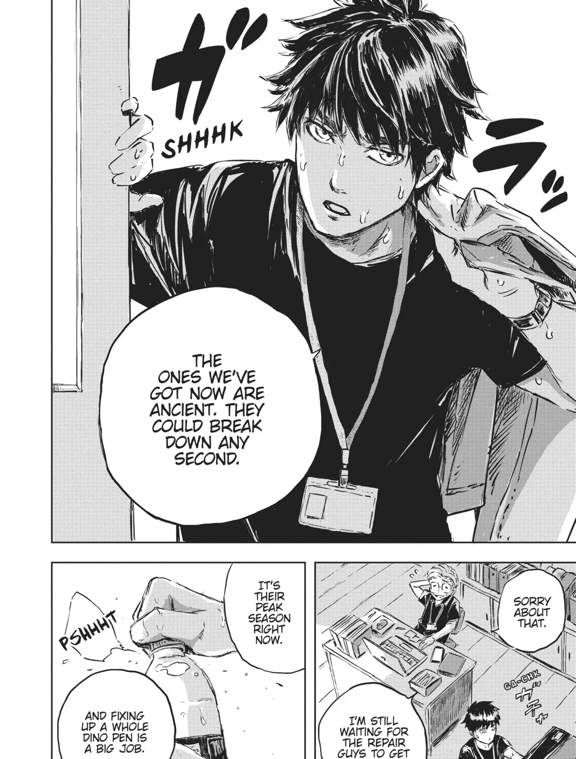 Read Dinosaur Sanctuary chapter 1 image 20 on Lezhin