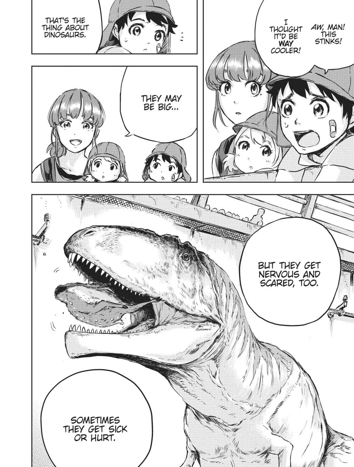 Read Dinosaur Sanctuary chapter 1 image 58 on Lezhin