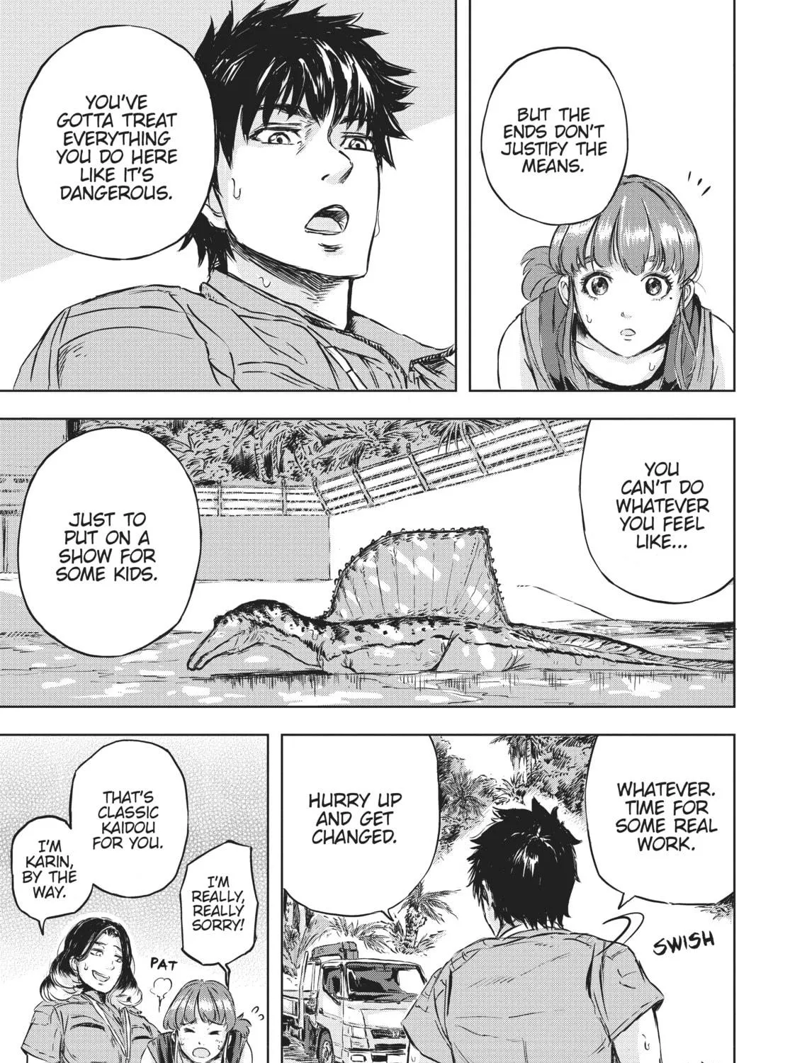 Read Dinosaur Sanctuary chapter 1 image 64 on Lezhin