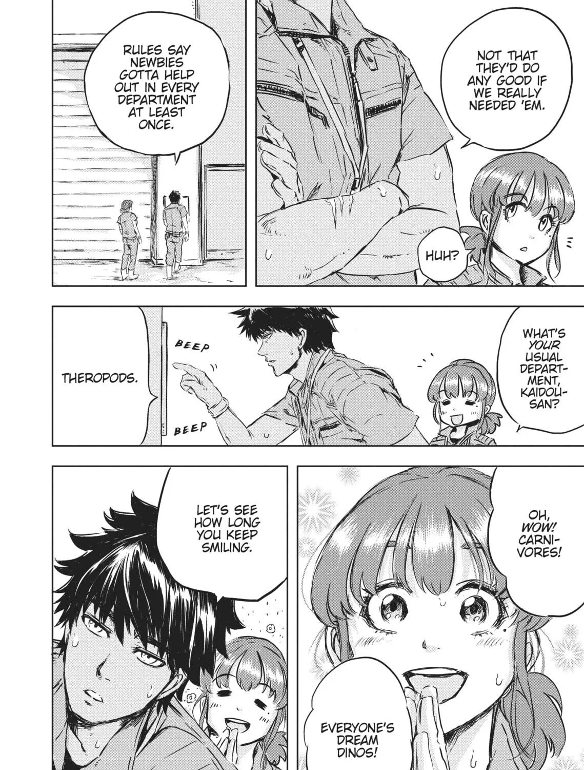 Read Dinosaur Sanctuary chapter 1 image 70 on Lezhin