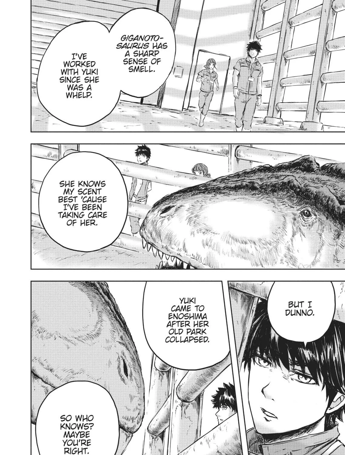 Read Dinosaur Sanctuary chapter 1 image 82 on Lezhin
