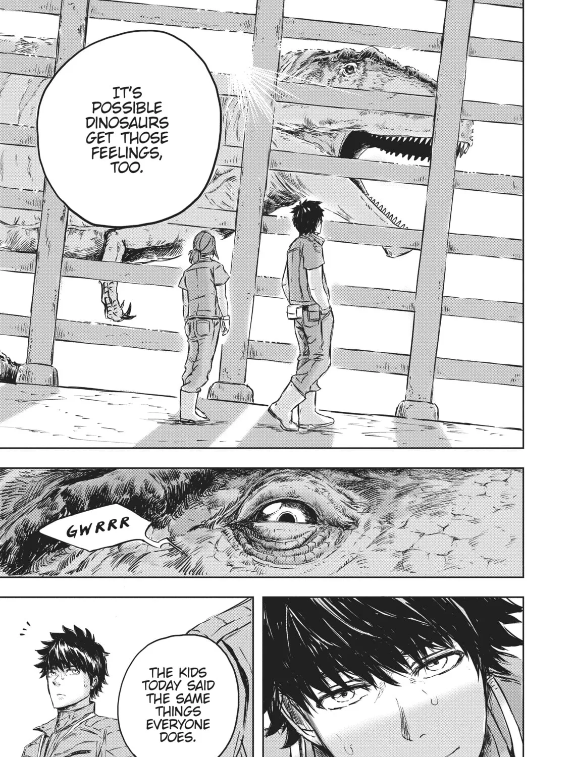 Read Dinosaur Sanctuary chapter 1 image 84 on Lezhin