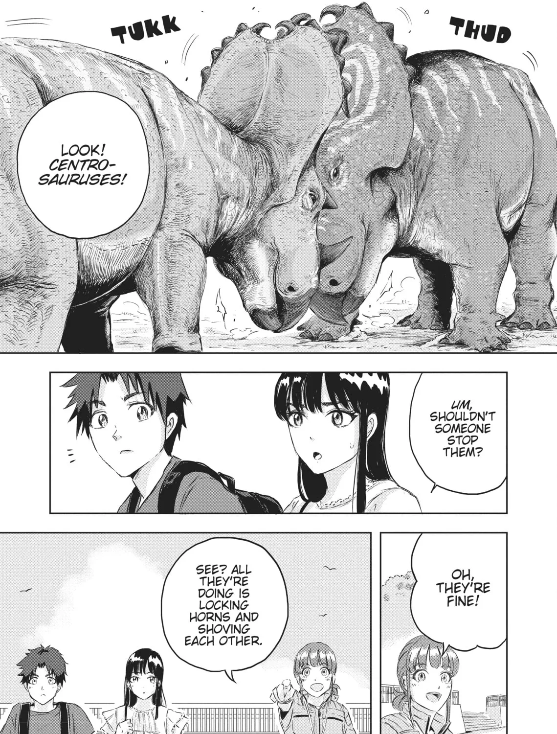Read Dinosaur Sanctuary chapter 10 image 36 on Lezhin