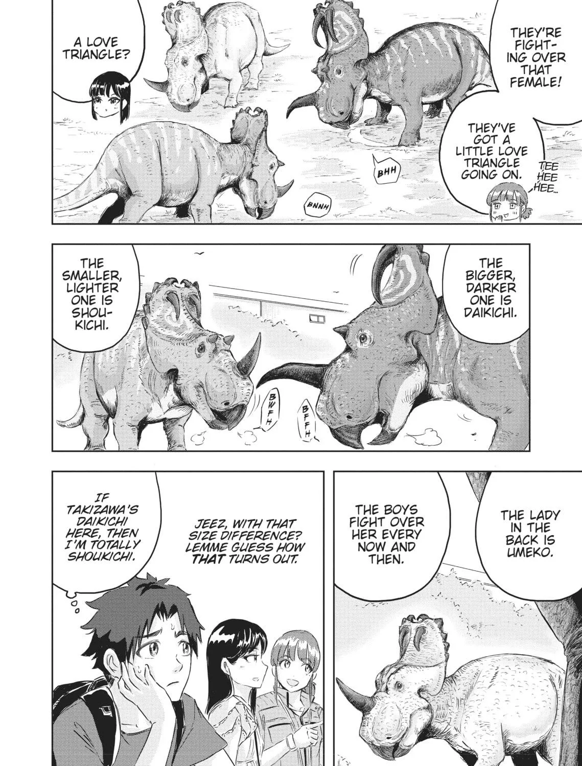 Read Dinosaur Sanctuary chapter 10 image 38 on Lezhin