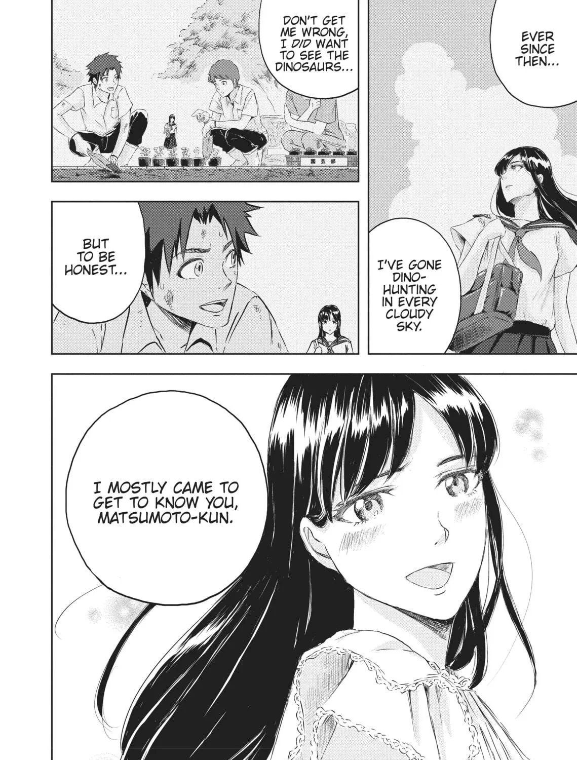 Read Dinosaur Sanctuary chapter 10 image 46 on Lezhin