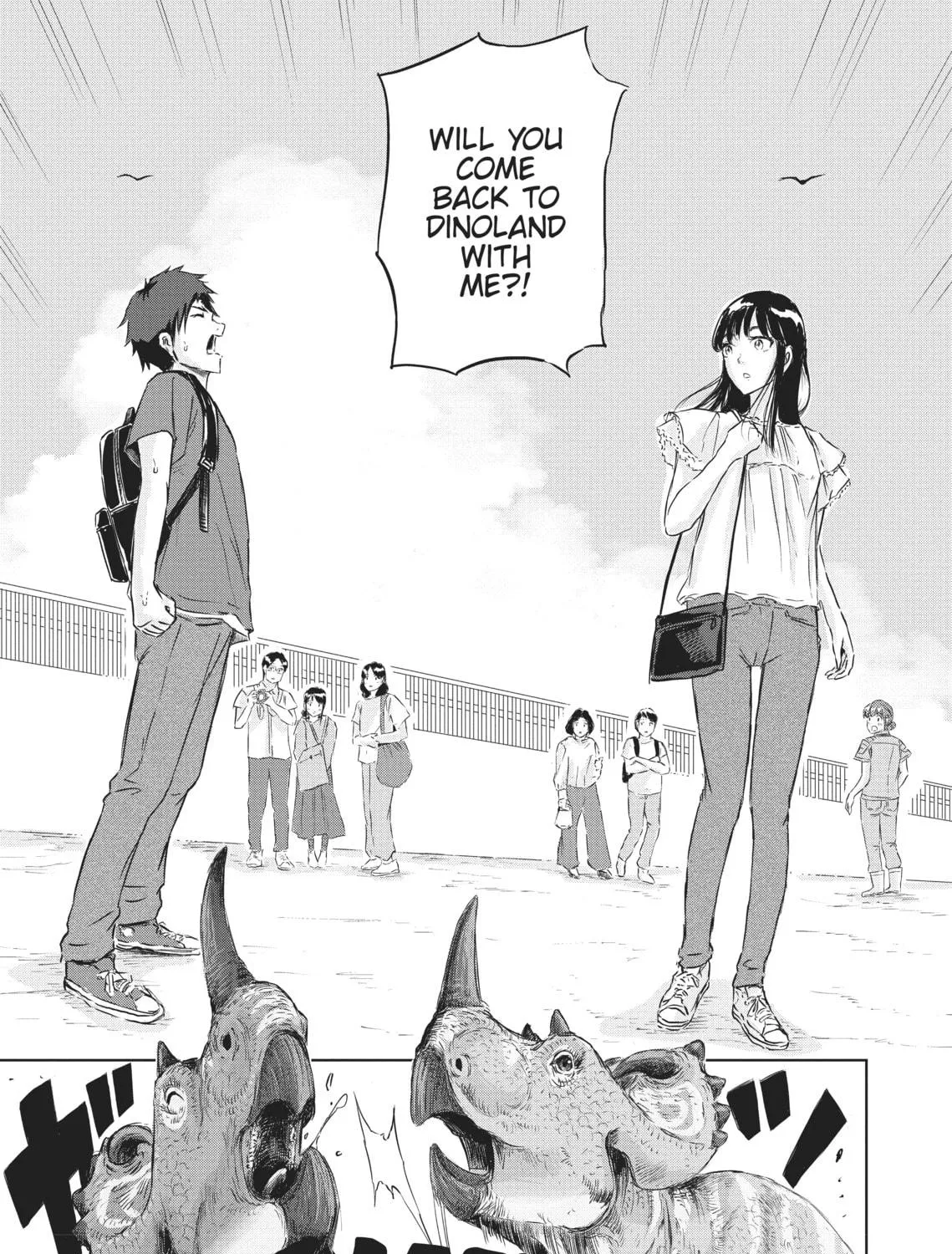 Read Dinosaur Sanctuary chapter 10 image 52 on Lezhin