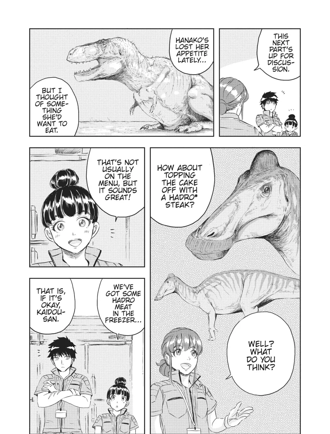 Read Dinosaur Sanctuary chapter 11 image 24 on Lezhin