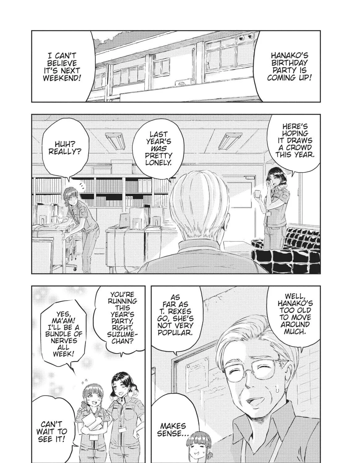 Read Dinosaur Sanctuary chapter 11 image 4 on Lezhin