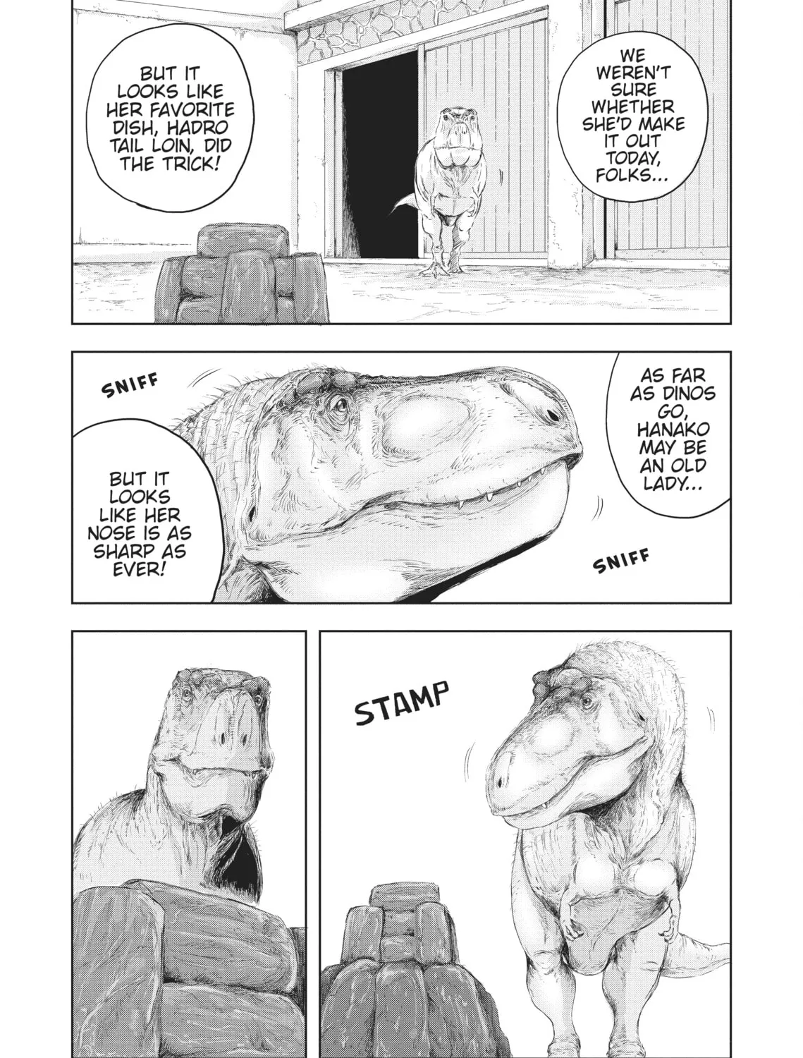 Read Dinosaur Sanctuary chapter 11 image 42 on Lezhin