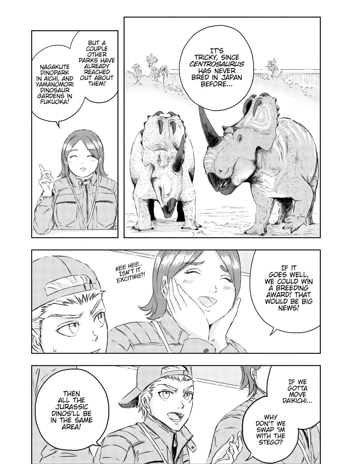 Read Dinosaur Sanctuary chapter 12 image 12 on Lezhin