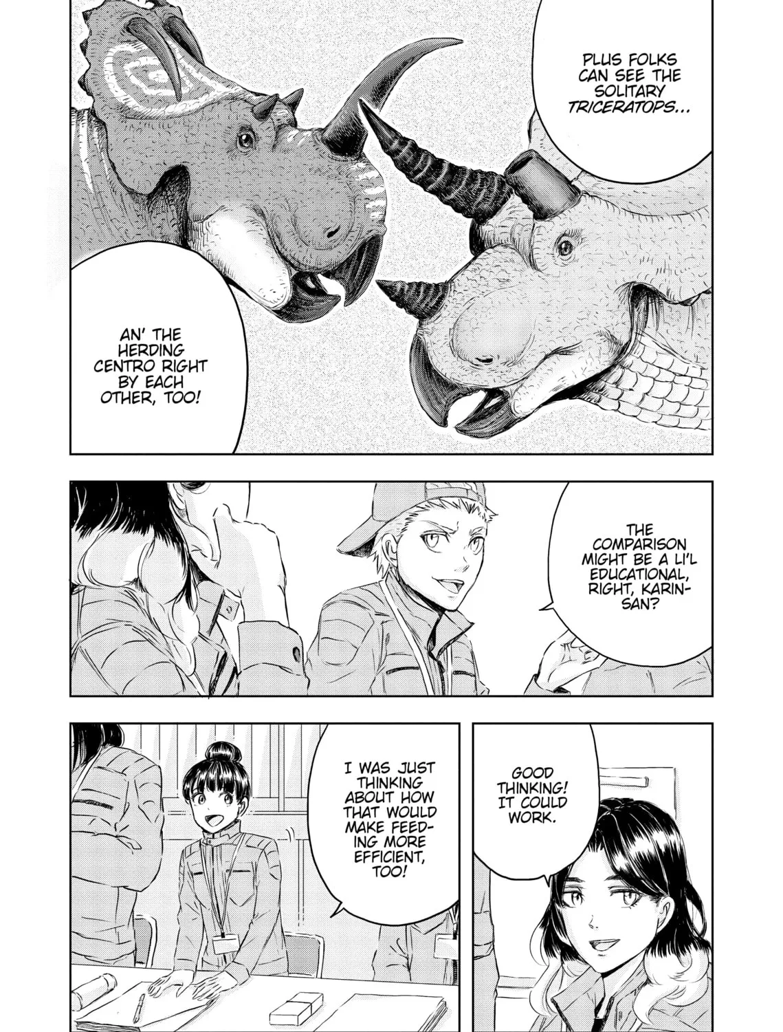 Read Dinosaur Sanctuary chapter 12 image 14 on Lezhin