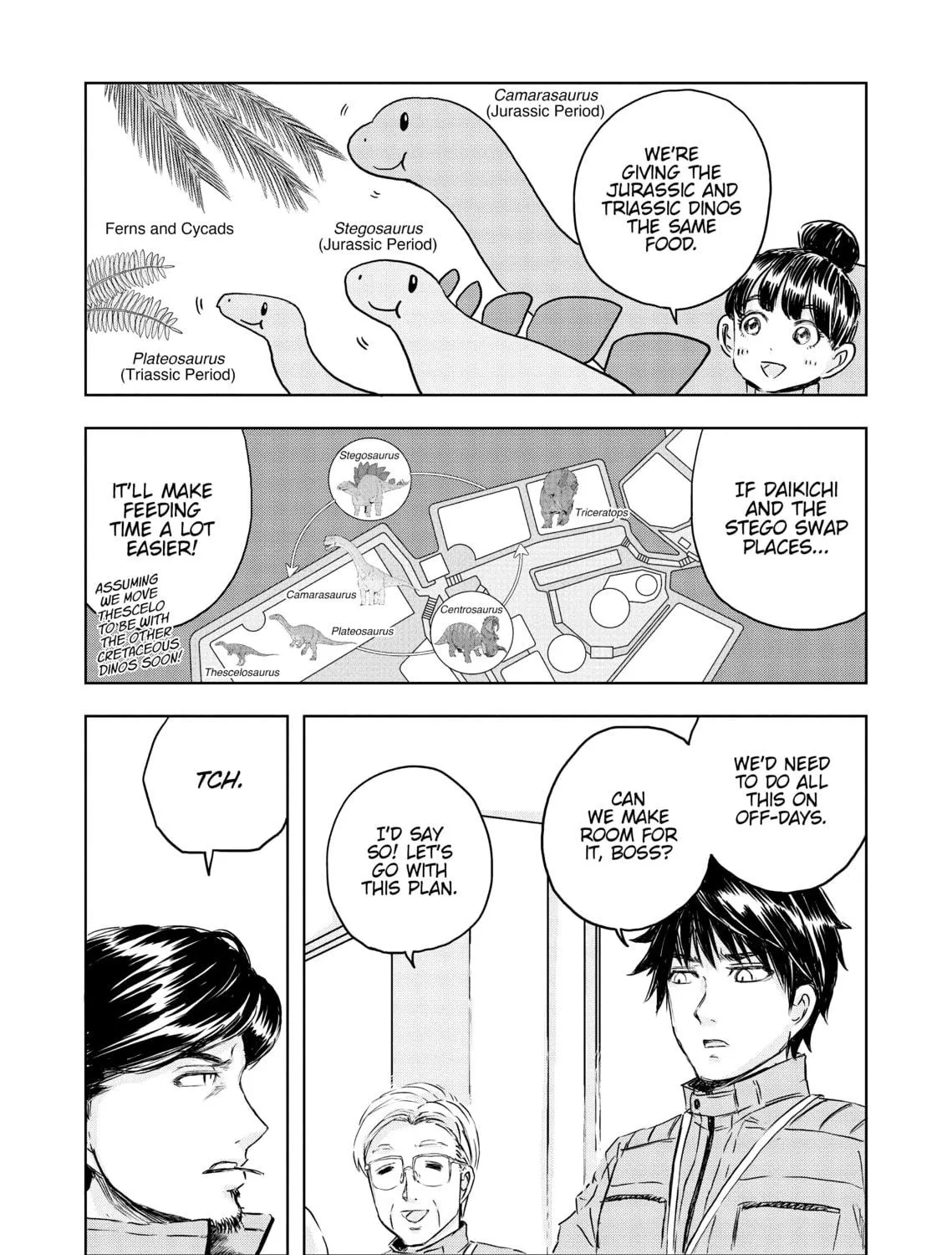 Read Dinosaur Sanctuary chapter 12 image 16 on Lezhin